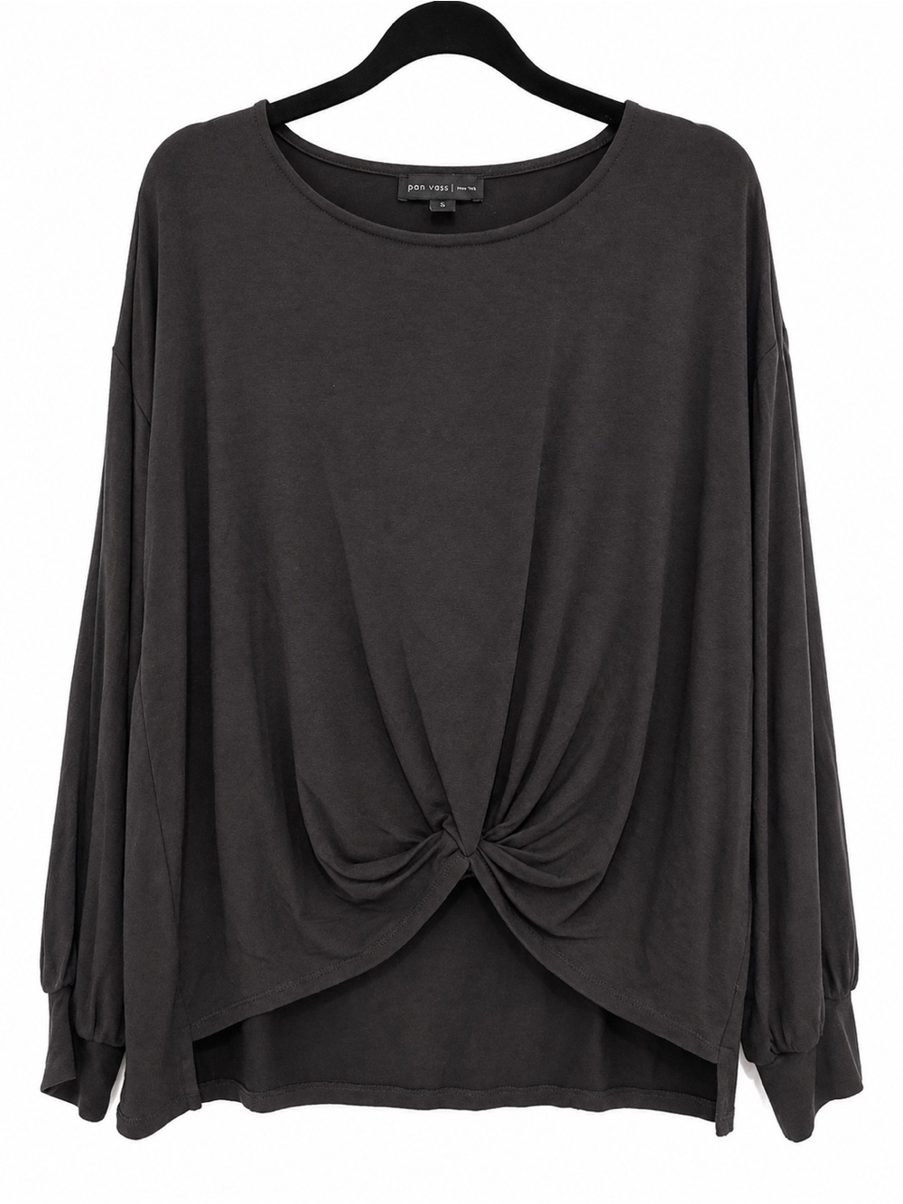 Joan Vass Twist-Knot Long Sleeve